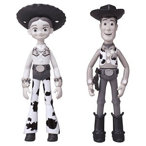 Metal Figure Collection Toy Story Woody & Jessie (Woody`s Round Up ver.) (Character Toy)
