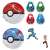 Monster Collection Pokedel-Z Ash vs Go (Lucario : Cinderace) (Character Toy) Item picture1