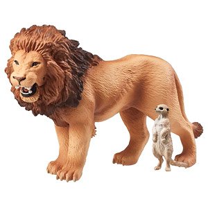 Ania AS-01 Lion (w/Meerkat) (Animal Figure)