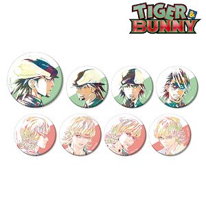 TIGER ＆ BUNNY トレーディング Ani-Art 缶バッジ (8個セット) (キャラクターグッズ)