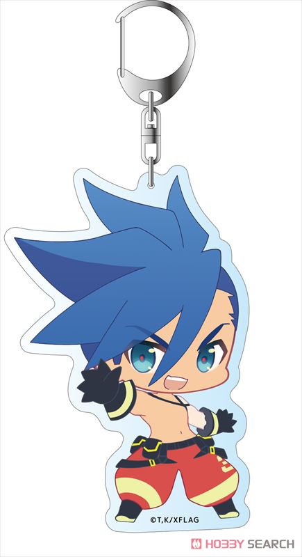 Promare Big Key Ring Puni Chara Galo Thymos Ver.2 (Anime Toy) Item picture1
