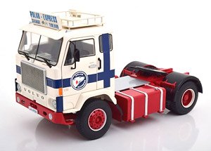 Volvo F88 1965 white/blue/red Polar Express (ミニカー)