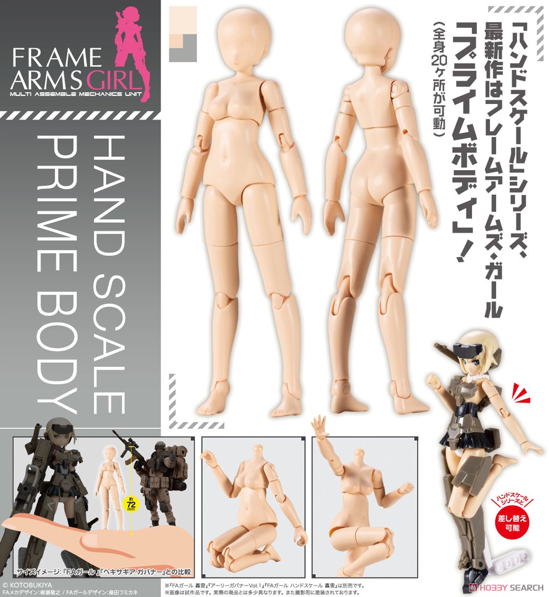 Hand Scale Prime Body (Plastic model) Item picture4