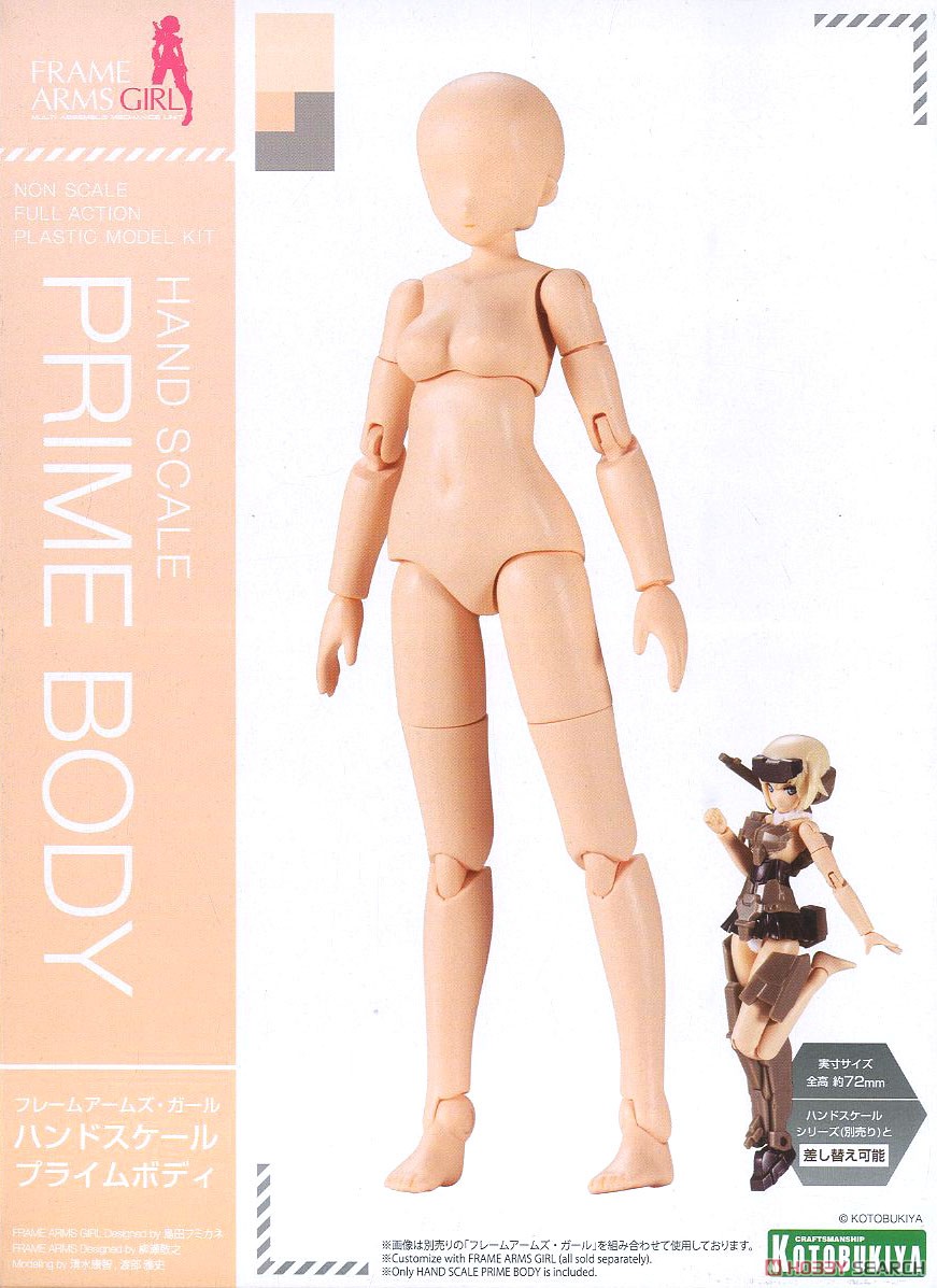 Hand Scale Prime Body (Plastic model) Package1