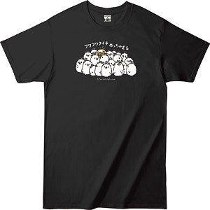 モンスターハンターワールド：アイスボーン Tシャツ B-SIDE LABEL フワフワクイナめっちゃおる L (キャラクターグッズ)