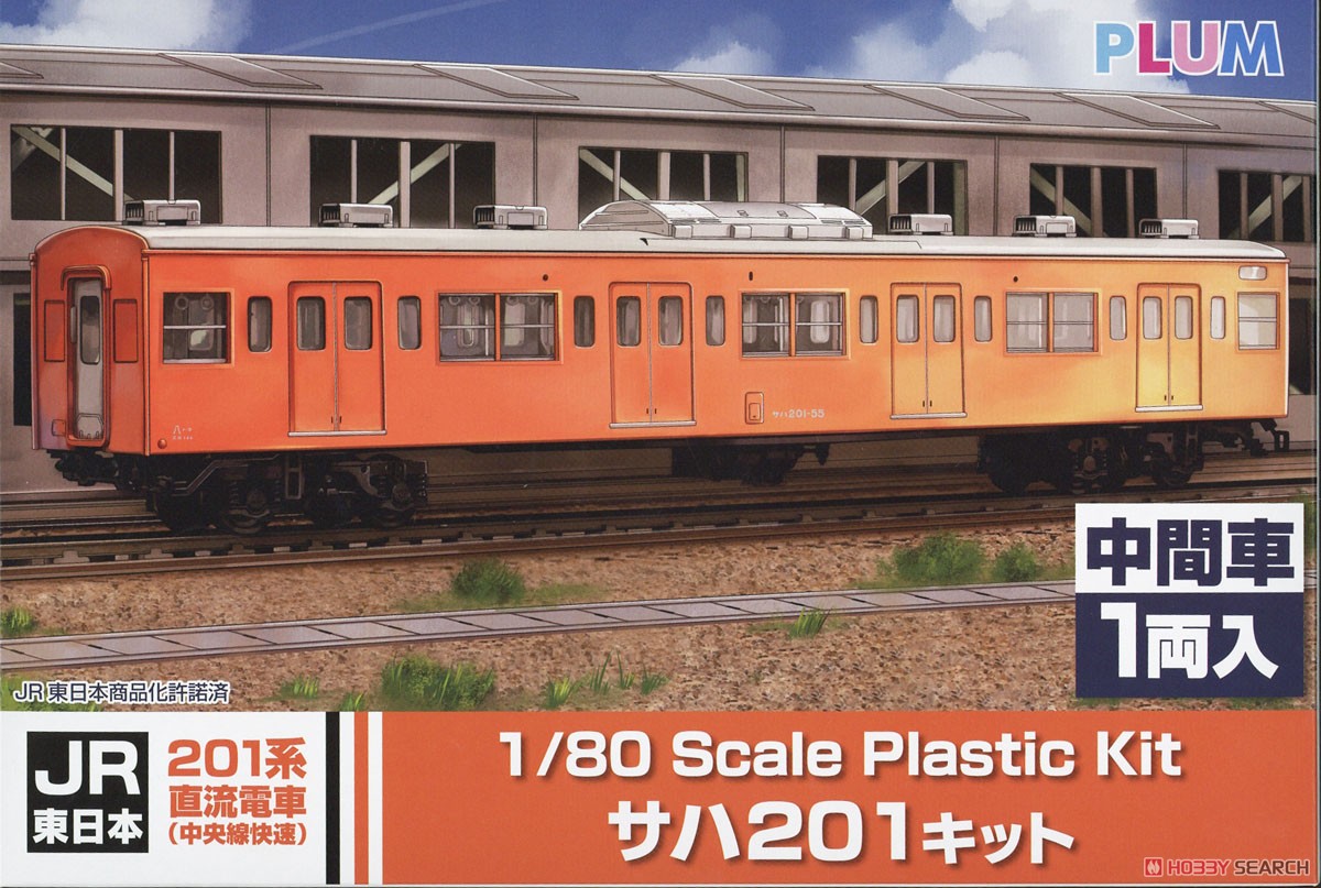 1/80 J.R. East Series 201 Chuo Line Lapid SAHA201 Kit (Unassembled Kit) (Model Train) Package1