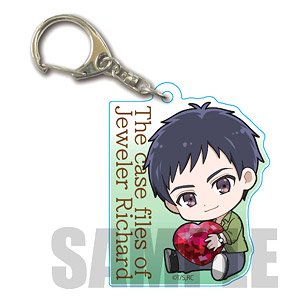 Gyugyutto Acrylic Key Ring The Case Files of Jeweler Richard Seigi Nakata (Anime Toy)