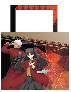 Fate/stay night: Heaven`s Feel Water-Repellent Shoulder Tote Bag [Rin Tosaka & Archer] (Anime Toy)