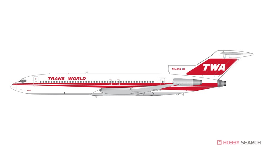 727-200 トランスワールド航空 N54353 (完成品飛行機) その他の画像1