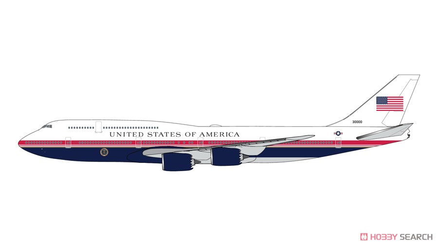 747-8 アメリカ空軍 Air Force One 新塗装 #30000 (完成品飛行機) その他の画像1