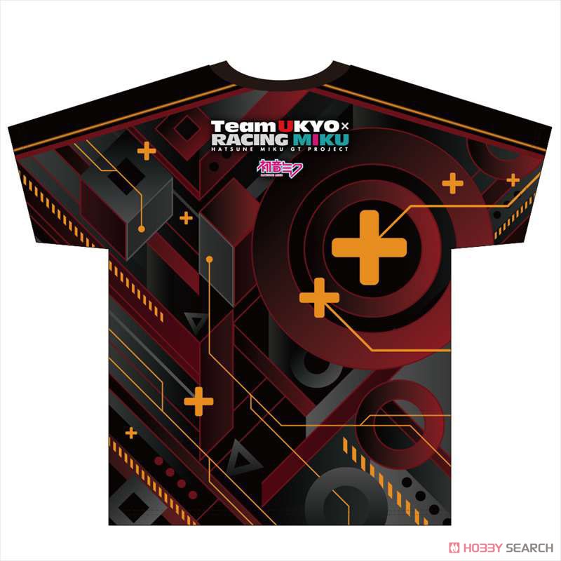 Racing Miku 2020 Team UKYO Cheer Ver. Full Graphic T-Shirt (XL Size) (Anime Toy) Item picture2