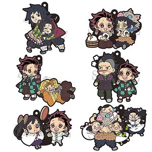 Rubber Mascot Buddy-Colle Demon Slayer: Kimetsu no Yaiba Vol.3 (Set of 6) (Anime Toy)