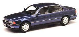 BMW 740i E38 1.series 1994 Blue-Metallic (ミニカー)
