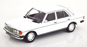 Mercedes 230E W123 1975 ホワイト (ミニカー)
