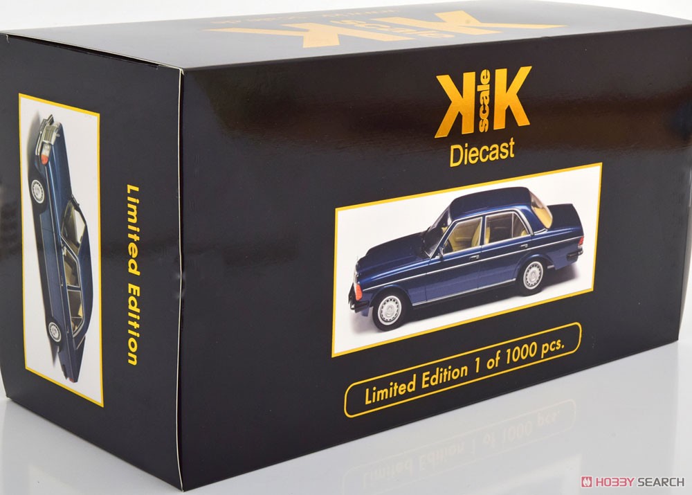 Mercedes 280E W123 1977 Darkblue-Metallic (ミニカー) パッケージ1