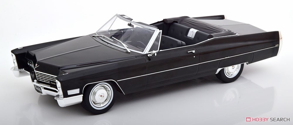 Cadillac DeVille Convertible 1967 Black (Diecast Car) Item picture1