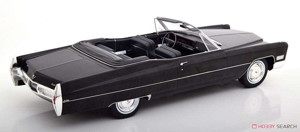 Cadillac DeVille Convertible 1967 Black (Diecast Car) Item picture5