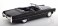 Cadillac DeVille Convertible 1967 Black (ミニカー) 商品画像5 サムネイル