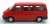 VW Bus T4 Caravelle 1992 Red (Diecast Car) Item picture3
