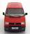 VW Bus T4 Caravelle 1992 Red (Diecast Car) Item picture4