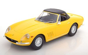 Ferrari 275 GTB/4 NART Spyder 1967 Allroy Rims Yellow (Diecast Car)