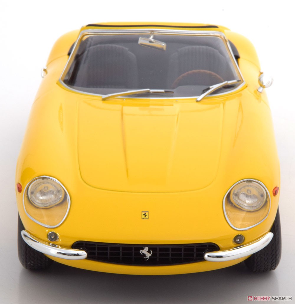 Ferrari 275 GTB/4 NART Spyder 1967 Spoke Rims Yellow (Diecast Car) Item picture4