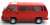 VW Bus T3 Red Star 1993 Red (ミニカー) 商品画像3