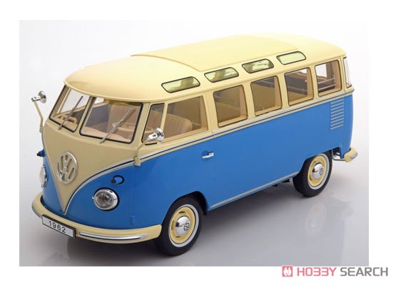 VW T1 Samba 1959 Blue/Creme (Diecast Car) Item picture1