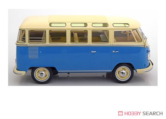 VW T1 Samba 1959 Blue/Creme (Diecast Car) Item picture4