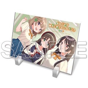 [Osananajimi ga Zettai ni Makenai Love Comedy] Acrylic Plate (Anime Toy)