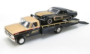 Smokey Yunick - 1970 Ford F-350 Ramp Truck with #11 1969 Ford Trans Am Mustang (Diecast Car)