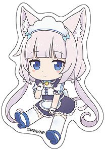 Nekopara Petanko Acrylic Badge Vanilla (Anime Toy)