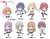 Asteroid in Love Petanko Trading Acrylic Strap (Set of 8) (Anime Toy) Item picture1