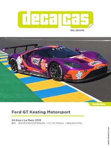 Ford GT Keating Motorspot 24 Hours Le Mans 2019 (Decal)