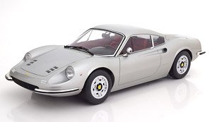 Ferrari Dino 246GT 1973 Silver (ミニカー)