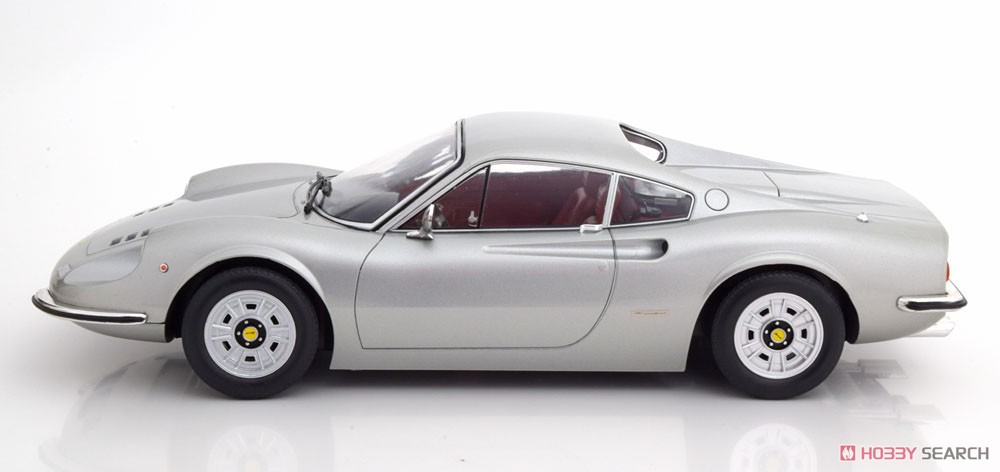 Ferrari Dino 246GT 1973 Silver (ミニカー) 商品画像3