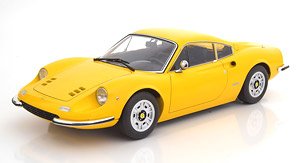 Ferrari Dino 246GT 1973 Yellow (ミニカー)