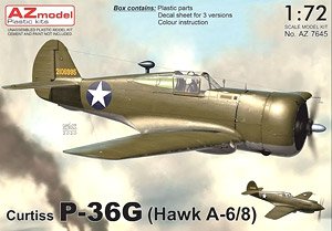 カーチス ホーク P-36G (H-75A-6/8) (プラモデル)