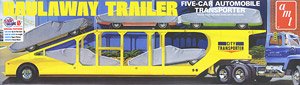 Haulaway Trailer Five-Car Auto Mobile Transporter (Model Car)