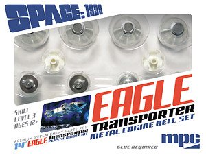 Space1999 Eagle Transporter Metal Engine Bell Set (Plastic model)