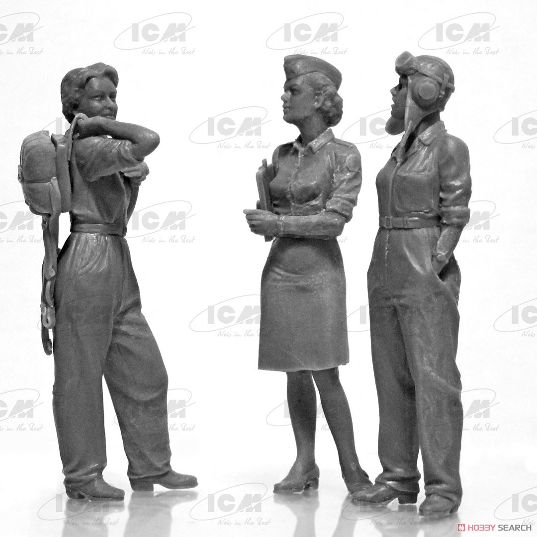 US 女性パイロット WASP (1943-1945) (プラモデル) 商品画像1