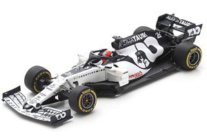 AlphaTauri AT01 No.26 Scuderia AlphaTauri Honda F1 Team Barcelona Test 2020 Daniil Kyvat (ミニカー)