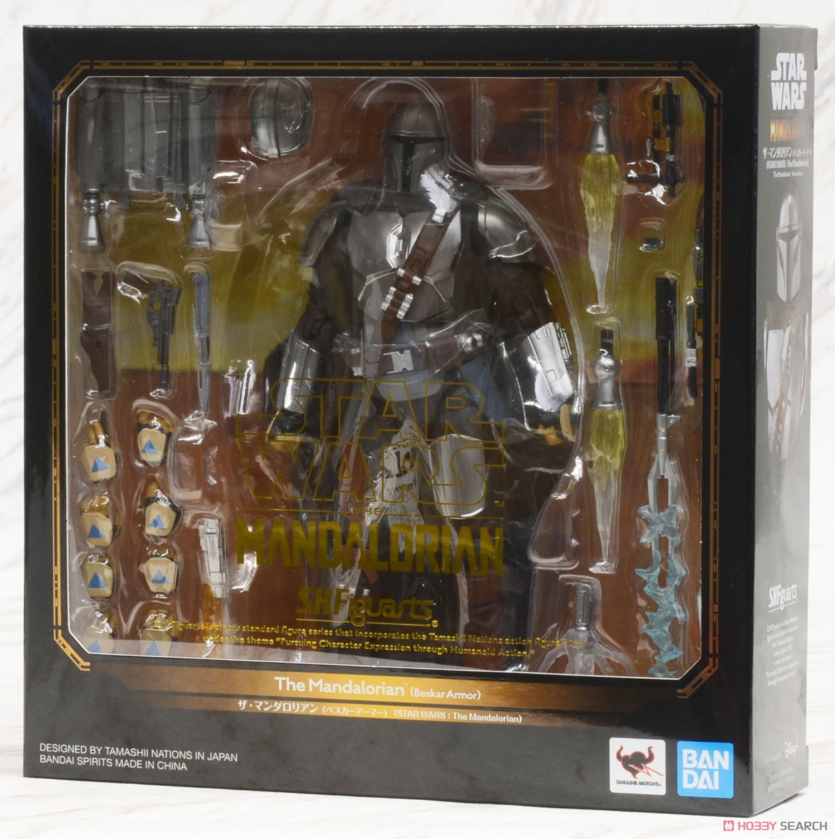 S.H.Figuarts The Mandalorian (Besker Armor) (Star Wars: The Mandalorian) (Completed) Package1