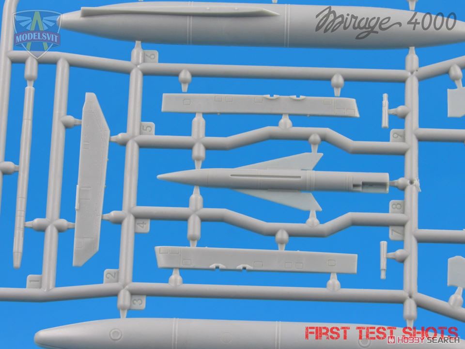 ミラージュ4000 試作戦闘機 w/武装 (プラモデル) その他の画像7