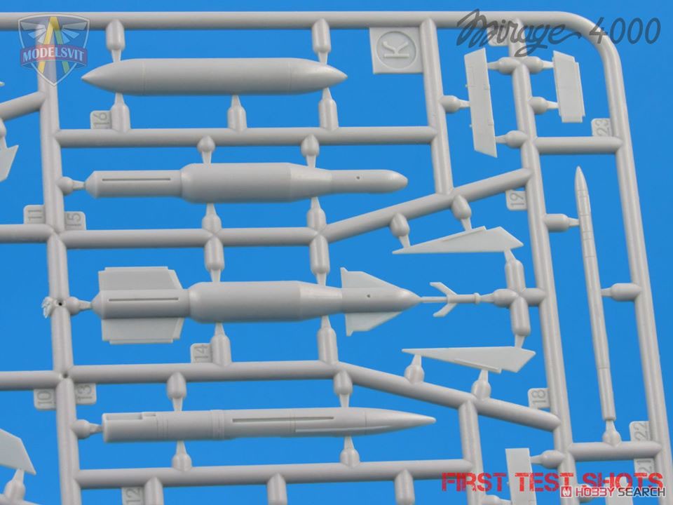 ミラージュ4000 試作戦闘機 w/武装 (プラモデル) その他の画像8