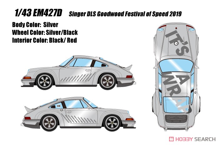 Singer DLS Silver (Goodwood Festival of Speed 2019) (Diecast Car) Other picture1