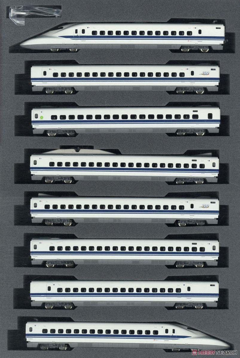 Series 700 Shinkansen `Nozomi` Standard Eight Car Set (Basic 8-Car Set) (Model Train) Item picture1