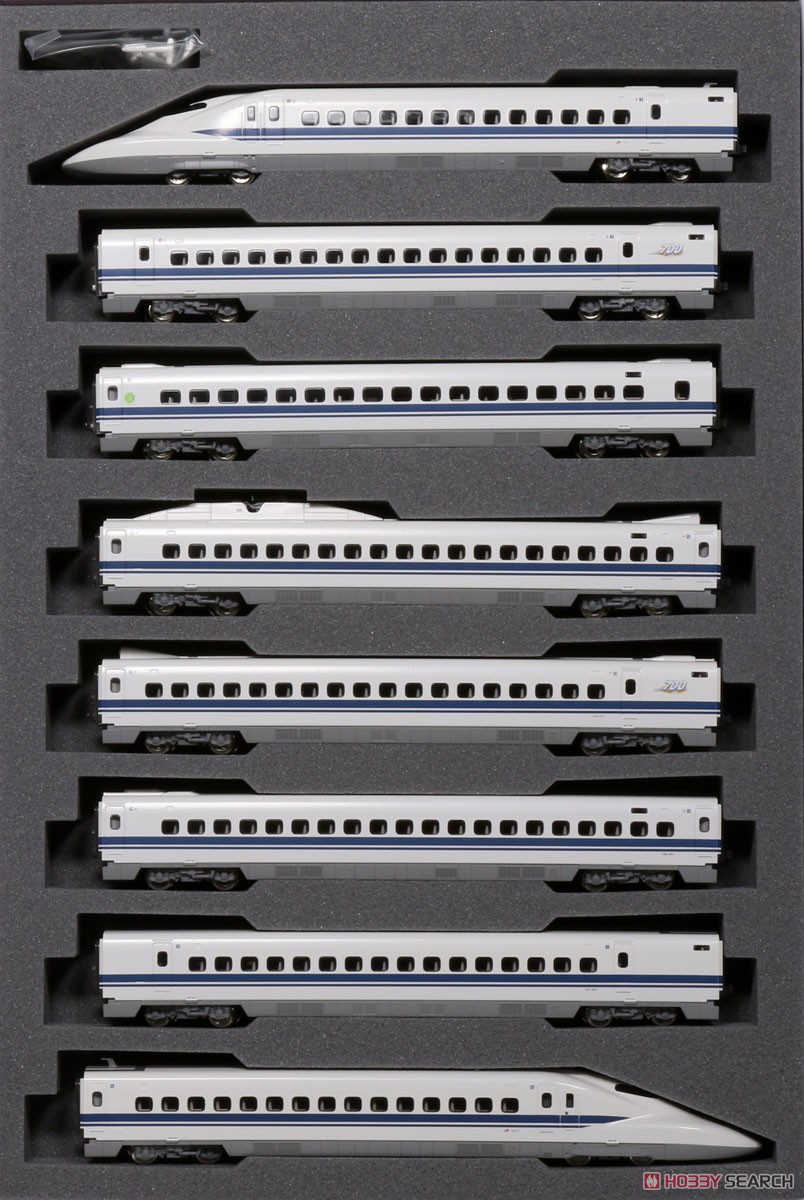 Series 700 Shinkansen `Nozomi` Standard Eight Car Set (Basic 8-Car Set) (Model Train) Item picture12