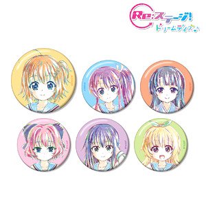 Re: Stage! Dream Days Trading Ani-Art Can Badge (Set of 6) (Anime Toy)