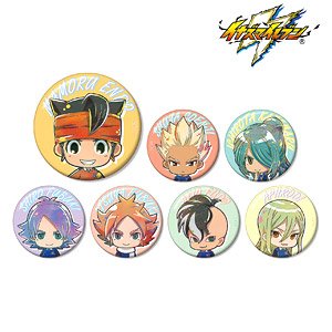 Inazuma Eleven Trading Deformed Ani-Art Can Badge Ver.B (Set of 7) (Anime Toy)